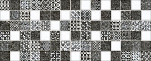 23.5*58 Mosaico Cosmos Negro wall decor